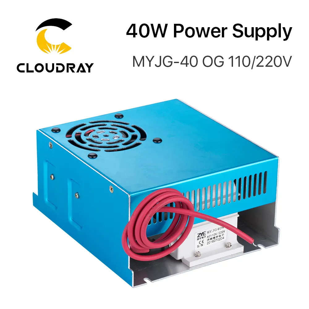 Cloudray M סדרת אספקת חשמל M40-OG (115V-230V) עבור CO2 לייזר מכונה