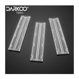 Control avanzado del deslumbramiento: Lentes de Fresnel de <span class=keywords><strong>PC</strong></span> extruidas con dispersión de 285 °, óptica antideslumbrante impermeable para iluminación de fachada y cultivo - Product Image 1