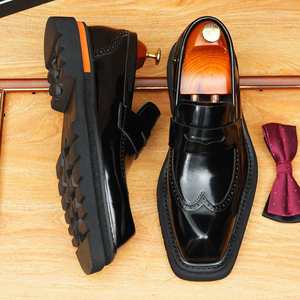 Zapatos de Hombre de Cuero de Caballo Vintage de Alta Calidad para Deportes Casuales al Aire Libre, Zapatos Casuales de Cuero Genuino para Caminatas - Product Image 2