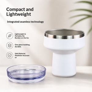 Gobelet à Martini Isotherme à Double Paroi Personnalisé <span class=keywords><strong>Emerit</strong></span> 2026, Verre à Café de Voyage 8oz en Acier Inoxydable 304 avec Couvercle à Clip - Product Image 4