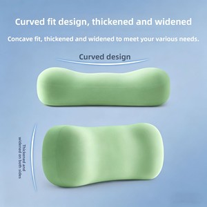 Ultimate Memory <b>Foam</b> Nap Pillow <b>for</b> Office Lunch Break-Multi-Functional Cooling Milk Cotton Belly <b>Shape</b> Support - Product Image 1