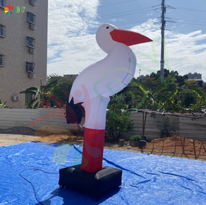 Costume gonflable de grue d'activités de plein air personnalisées de BOYAN, animal gonflable <span class=keywords><strong>adulte</strong></span> de costume de cygne pour l'affichage - Product Image 5