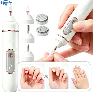 Electric Nail Grinder Digital Display Electric Foot Callus Remover <b>Portable</b> Adjustable Speed Nail Drill for Home Foot Nail Care - Product Image 1