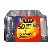 Briquets de poche jetables classiques J5 MINI 53CT en plastique à gaz, résistants aux enfants, 50+3 plateaux, vente en gros pour le camping et les cigarettes