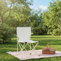 Chaise pliante en tissu Oxford au design moderne, portable pour l'extérieur, chaise de plage pliable pour le jardin, le camping et les parcs