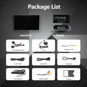 Aijia nhà máy 12.3in phổ giao diện điều khiển cáp khai thác USB Carplay stereo GPS Android tự động màn hình cảm ứng TV DVR Bảng điều khiển - Product Image 3