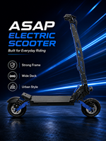 Trottinette électrique A10 V3 en stock dans l'entrepôt américain, double moteur brushless 800W, batterie au lithium, 35 MPH, autonomie de 45 miles, application mobile, pour les trajets quotidiens des adultes