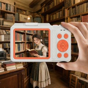 ฟิลเตอร์กล้อง CCD หน้าจอ 2.8 นิ้ว ฟิลเตอร์โฟกัสอัตโนมัติ กล้อง CCD โหมดความงามแบบพกพาสำหรับฤดูร้อน - Product Image 6