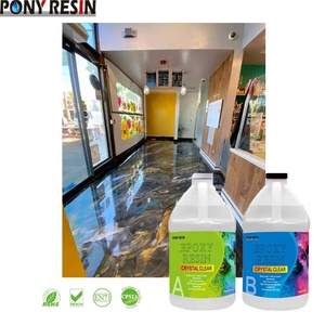 Vàng kháng pha lê rõ ràng số lượng lớn nhựa <span class=keywords><strong>Epoxy</strong></span> cho pha lê gạch lát sàn - Product Image 3