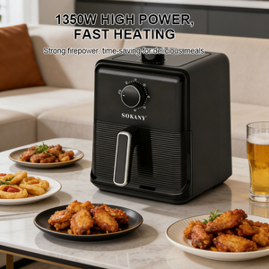 Friteuse à air SOKANY 10131 neuve de 5 L sans huile, le meilleur nouvel appareil de cuisine pour un usage domestique - Product Image 2