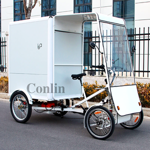 Tout nouveau vélo électrique 4 roues pour adultes vélo cargo commercial vélo cargo à quatre roues à vendre - Product Image 2