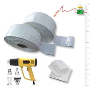 Etiquetas <span class=keywords><strong>de</strong></span> pistola <span class=keywords><strong>de</strong></span> calor autoadhesivas para botella <span class=keywords><strong>de</strong></span> <span class=keywords><strong>agua</strong></span> <span class=keywords><strong>de</strong></span> 5 galones impresas en fábrica, etiquetas <span class=keywords><strong>de</strong></span> película retráctil personalizadas para tapas <span class=keywords><strong>de</strong></span> plástico - Product Image 2