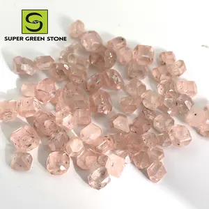 SuperGS toptan Igi sertifikalı gerçek Melee sentetik Lab yetiştirilen fantezi pembe renk kesilmemiş Cvd kaba gevşek HPHT elmas