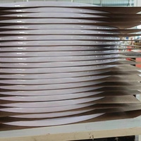 Shandong Top satu Poster plastik PVC serat kayu laminasi strip tepi untuk 9MM dan 12MM bingkai foto
