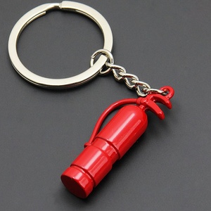 <span class=keywords><strong>Llavero</strong></span> con Colgante de Mini Extintor de Incendios de Aleación Creativa, Regalo para Bomberos - Product Image 2