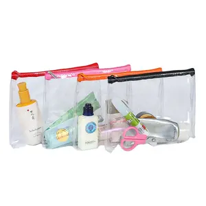 Student A4 Document Folder Clear Plastic Storage Bags For Kawaii School Stationery