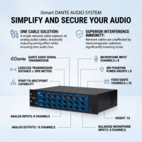 Caja de escenario profesional Midas DL32, sistema de interfaz de distribución de energía Behringer S32 para conciertos y conferencias, metal neodimio