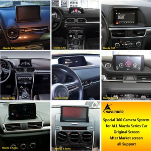 Cámara de Visión Panorámica de 360 Grados para Auto, Grabación DVR con Cámara de Reversa 3D, Cámara Frontal y Lateral para Estacionamiento, Compatible con Mazda CX-5, CX9, CX7, CX4, CX3, CX30, CX50, CX60 - Product Image 3