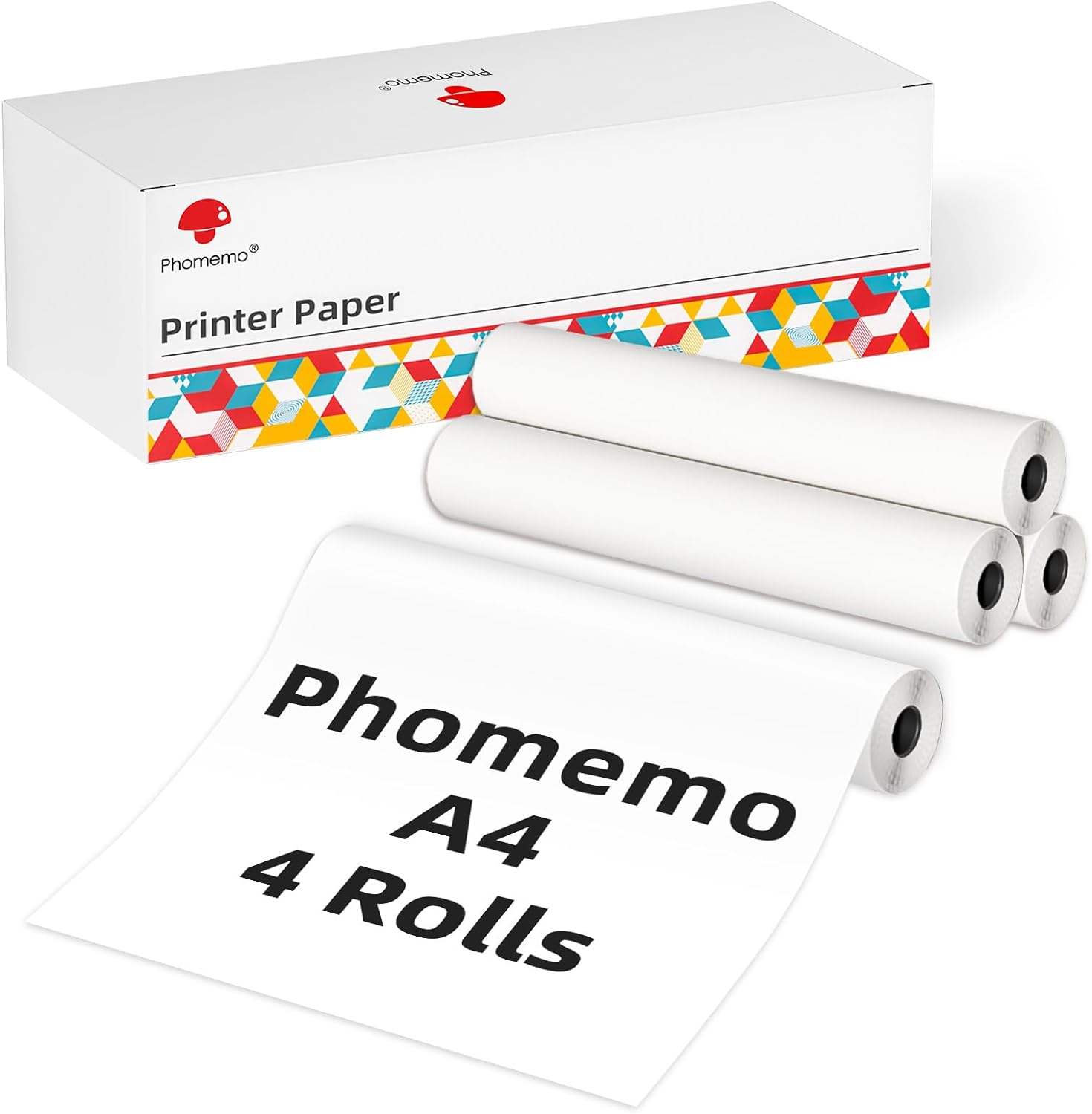 A4-4rolls white