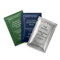 Sachets en Mylar thermoscellables pour échantillons miniatures en gros : shampoing, huile essentielle, nettoyant visage