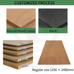 Pannello Murale <span class=keywords><strong>in</strong></span> <span class=keywords><strong>MDF</strong></span> <span class=keywords><strong>Grezzo</strong></span> per Interni su Misura, Foglio <span class=keywords><strong>in</strong></span> <span class=keywords><strong>MDF</strong></span> Melaminico Semplice da 18mm, Compensato Decorativo - Product Image 6