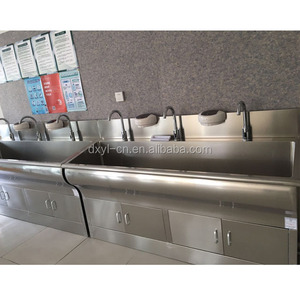Quirúrgico lavado a mano fregadero con Sensor grifos de acero inoxidable lavado Cuenca para uso del Hospital - Product Image 1
