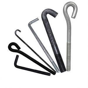 Boulon de fondation en acier au carbone pour base de tour de télécommunication, type DL/T1236 J L T, boulons <span class=keywords><strong>d</strong></span>'<span class=keywords><strong>ancrage</strong></span> de fondation à double extrémité - Product Image 2