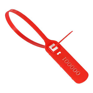 Sceau de sécurité en plastique personnalisable de toutes les couleurs, protection incendie, impression laser - Product Image 1