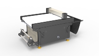 Étiquette autocollante à plat DTF traceur de découpe de film cnc machines de découpe numériques coupe-panneau de signe de table plate