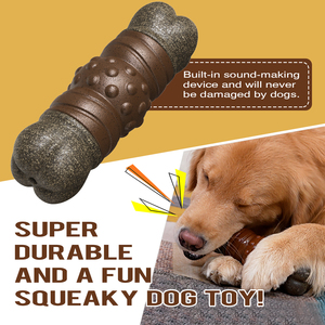 Usine En Gros Super Résistant Aux Morsures Grinçant Os Forme Propre Dentition Meilleur Compagnon Chien Jouets - Product Image 4