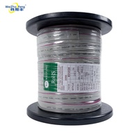 Cable Plano Personalizado de 28AWG 300V con Aislamiento de PVC, Conductor de Cobre Trenzado al 99.9%, Clasificación UL2651 -40C +105C