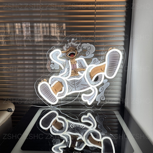 Vente chaude personnalisé Anime LED néon affaires personnalisé enseigne au néon acrylique applique murale Art pour la maison événements Restaurant intérieurs - Product Image 3