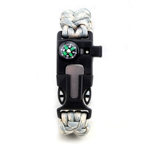 Nuovo Kit di Sopravvivenza Longway EM-28, Coltello di Emergenza, Fischietto, Braccialetto con Bussola Integrata, Materiale ABS, Garanzia di 2 Anni - Product Image 2