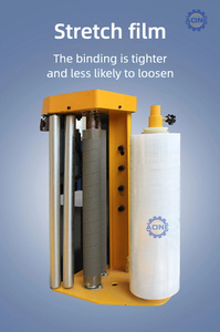 Machine d'emballage automatique de palettes à enroulement en un clic, machine d'emballage de palettes avec film transparent, machine d'emballage de palettes avec trou pour chariot élévateur - Product Image 6