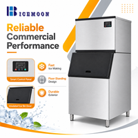 Machine à glaçons commerciale de type split 500 LBS (230 kg/24h) avec bac de 250 kg pour grands restaurants et hôtels
