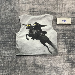 <span class=keywords><strong>Gilet</strong></span> personnalisé <span class=keywords><strong>pour</strong></span> <span class=keywords><strong>homme</strong></span>, lavage à l'acide, coupe ample, réversible, impression numérique, broderie de logo, <span class=keywords><strong>gilet</strong></span> <span class=keywords><strong>sans</strong></span> manches imprimé, coupe courte - Product Image 2