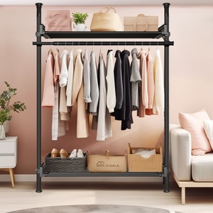 Giá để giày dép quần áo di động thiết kế hiện đại, giá treo áo khoác bằng kim loại, giá để đồ bằng kim loại - Product Image 1