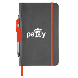 Carnet de notes en cuir avec stylo, prix d'usine, écologique, en papier spirale, pour bureau, journal, coffret cadeau - Product Image 3