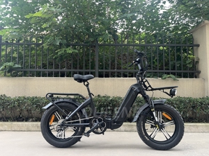 Queene 2024 Super Promotion 750 Watt Gros Pneu Neige Vélo Électrique Pliable Beach Cruiser Ebike Pour Les Femmes - Product Image 4