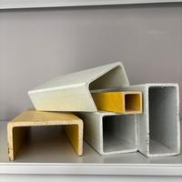 Profils Pultrudés en PRV pour Poutres Murales de Bâtiments Portables, Résistants au Feu et aux Intempéries, pour la Fabrication et l'Infrastructure de Construction