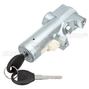 Ensemble de serrures de porte et de barillet d'allumage avec 2 clés pour Nissan Navara D22 1997 1998 1999 2000 2001 2002 2003 2004 2005 2006 - Product Image 2