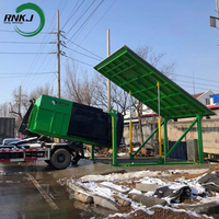 Compacteur de déchets hydraulique automatique RNKJ, étanche et inodore, pour les déchets municipaux souterrains