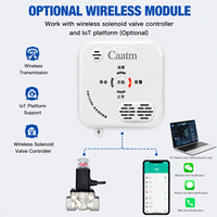 Détecteur de gaz intelligent CAATM JY-CA113 pour maison connectée, capteur de propane GPL avec avertissement sonore et lumineux, boîtier ABS ignifuge