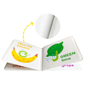 <span class=keywords><strong>Livre</strong></span> <span class=keywords><strong>de</strong></span> bain coloré Esummi en PEVA avec crayons <span class=keywords><strong>de</strong></span> bain pour tout-petits, ensemble <span class=keywords><strong>de</strong></span> bain amusant avec crayons <span class=keywords><strong>de</strong></span> bain lavables en boîte - Product Image 4