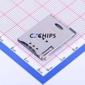 SIM-204 SIM Card Connector SMD Connector Self-Return Type Mini SIM Card Card Holder 1.85mm - Product Image 1