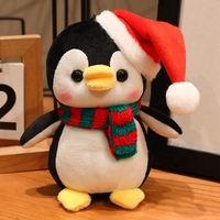 Mainan Hewan Grosir Baru Premium Super Lembut Boneka Penguin Natal Kustom Mainan Plush Penghilang Stres Unisex