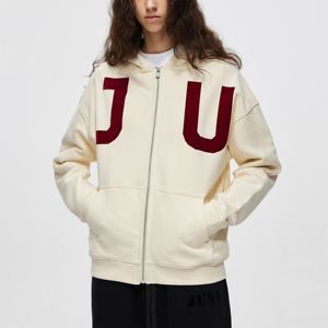 Manufacturer Heavy Weight Custom for Acid Wash Double <b>Zip</b> <b>Ups</b> Men Hoodies 100% Cotton Winter Embroidered Solid - Product Image 3