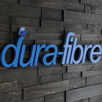 Panneau d'affichage personnalisé acrylique/PVC Lettres dimensionnelles découpées au laser Panneaux en acrylique pour bureaux d'entreprise logo mural 3d