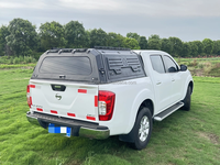 Capot de benne manuel étanche en alliage d'aluminium avec serrure pour pick-up 4x4 Nissan Navara NP300 2015 Double Cabine