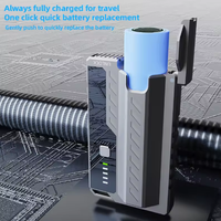 Batterie externe tactique Cybermech universelle portable mini 5000 mAh à batterie remplaçable, chargeur de téléphone intégré – Meilleure vente